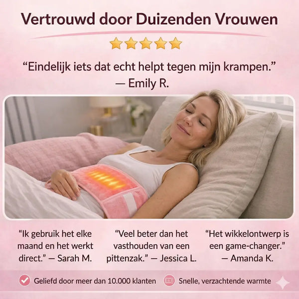 CrampEase™ | Comfort Tijdens Je Cyclus Forivita.nl