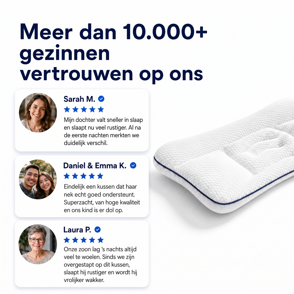 Ouders merken het verschil – vaak al na een paar nachten.